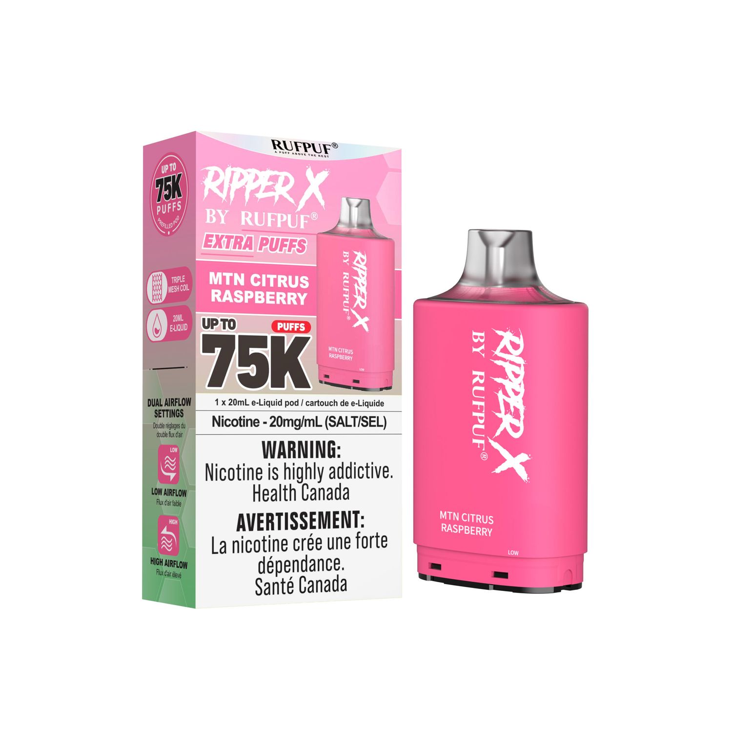 Ripper X 75K MTN Citrus Raspberry