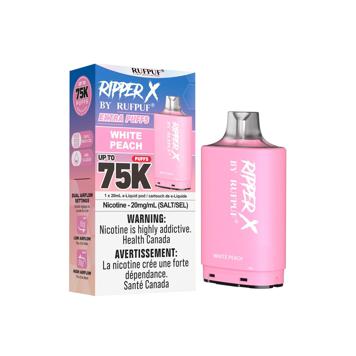 Ripper X 75K White Peach