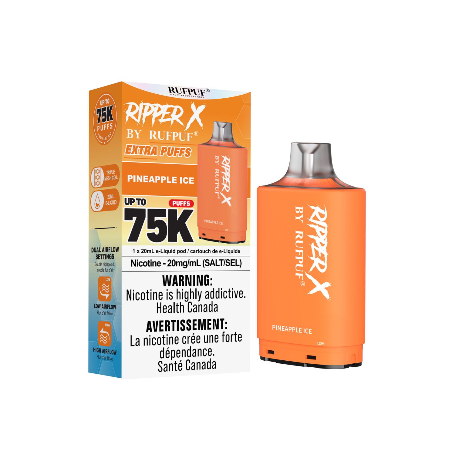 Ripper X 75K Pineapple Ice