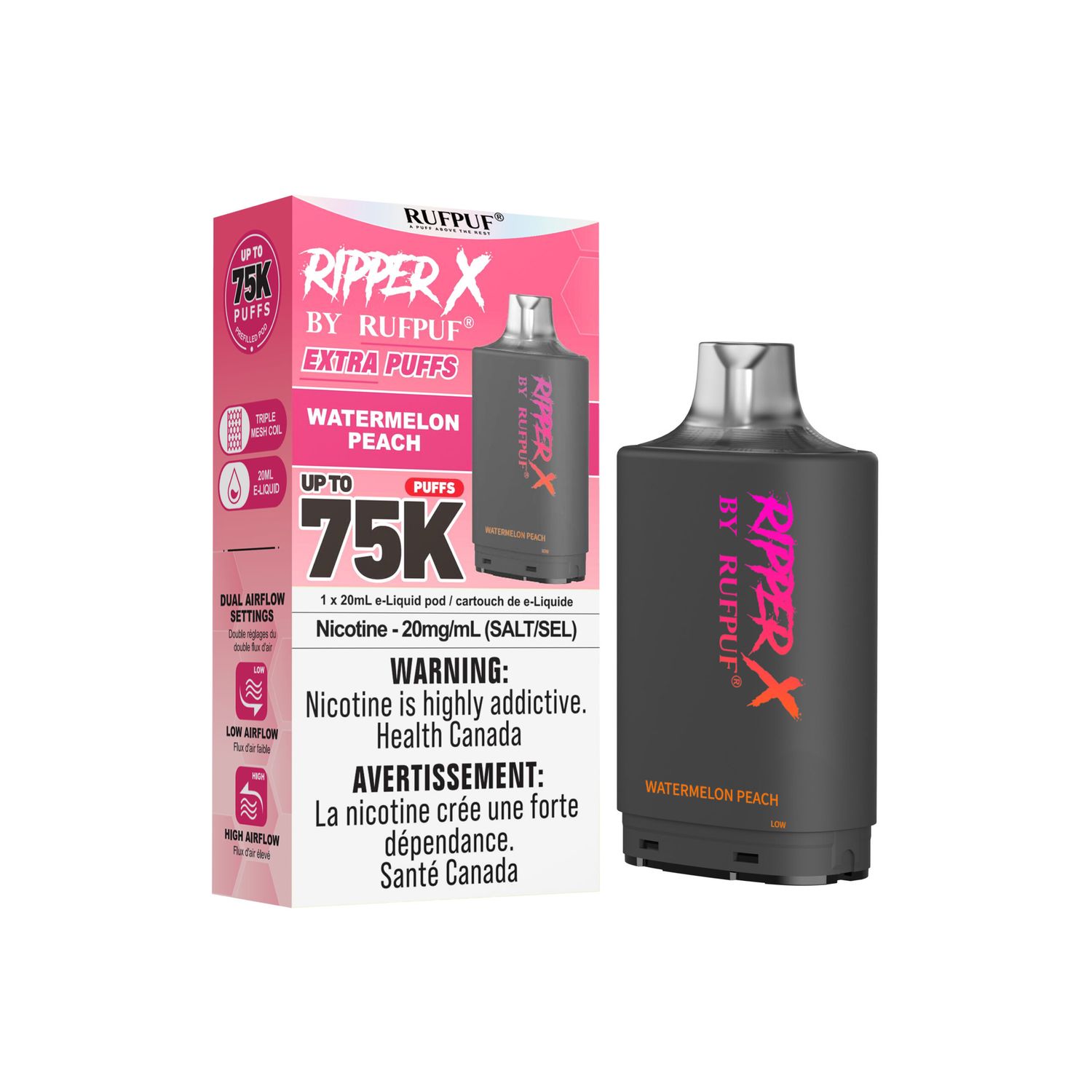 Ripper X 75K Watermelon Peach