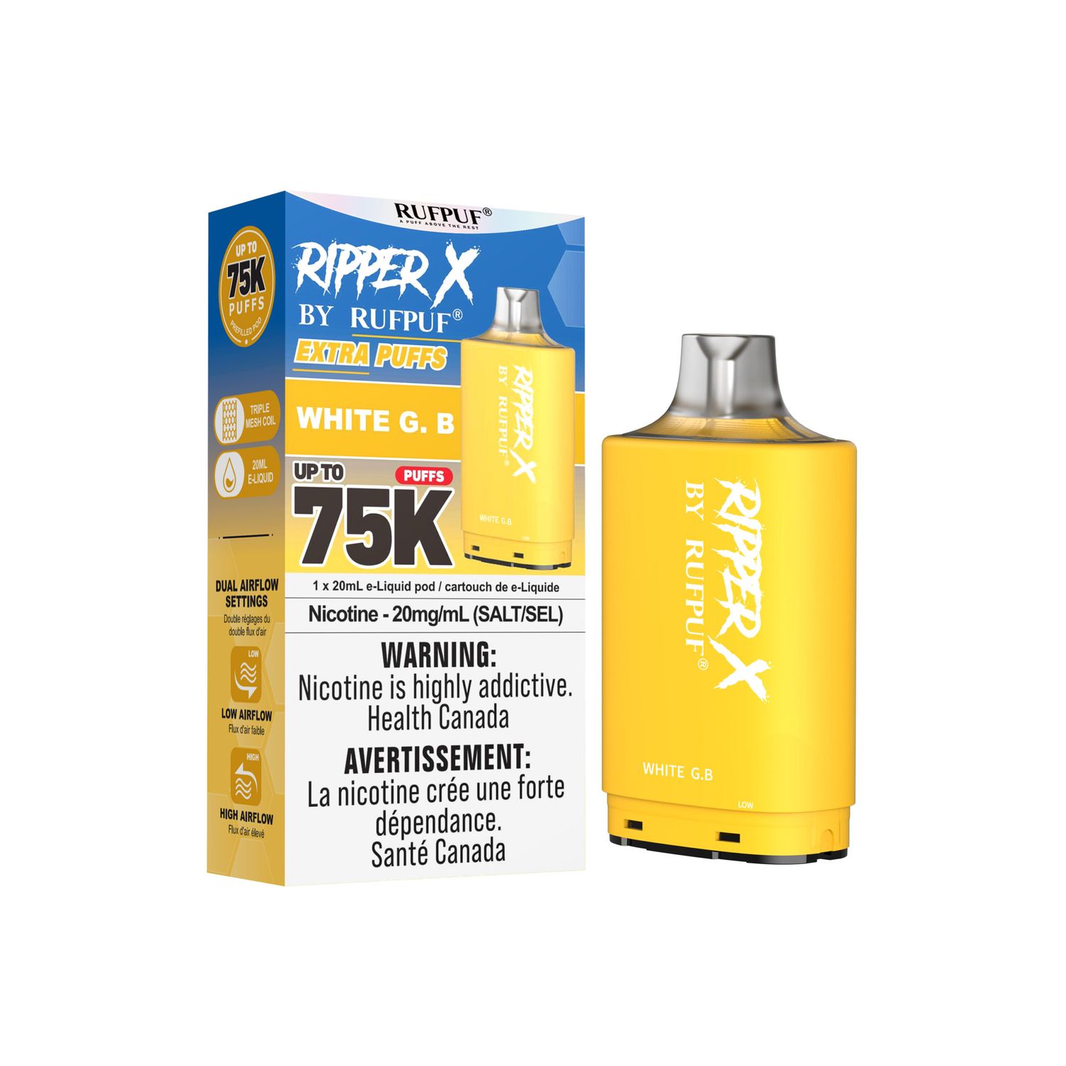 Ripper X 75K White G.B