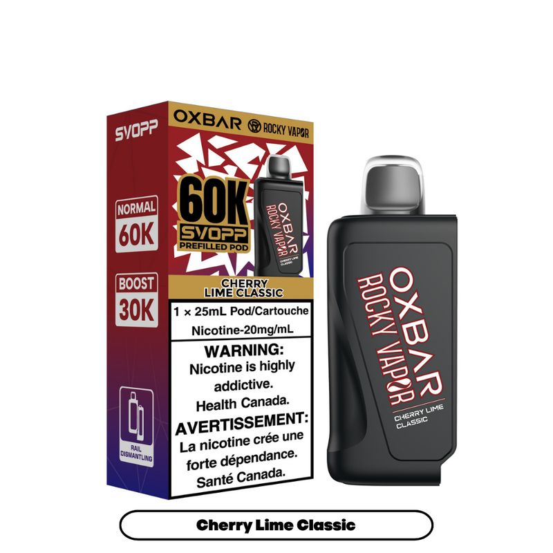 Oxbar Svopp 60K Cherry Lime Classic