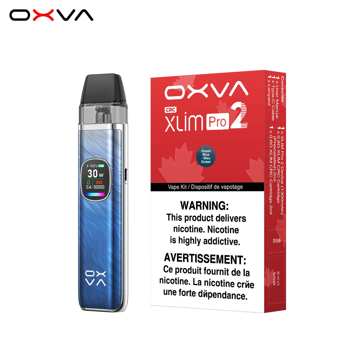 OXVA Xlim Pro 2 Ocean Blue