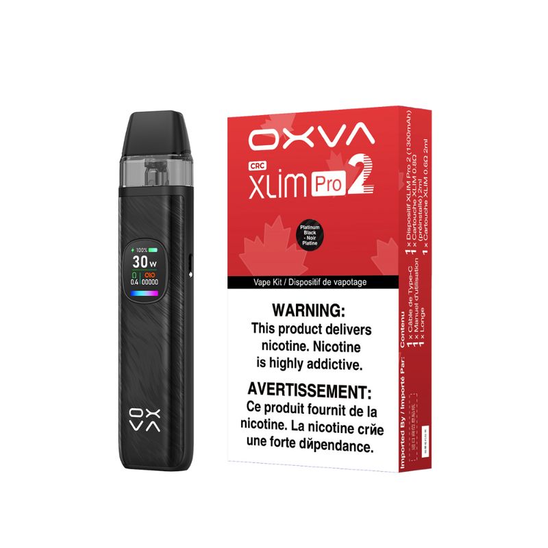 OXVA Xlim Pro 2 Platinum Black