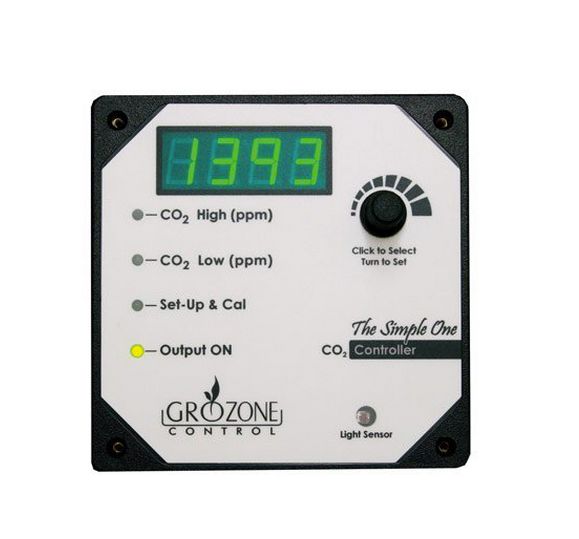 Grozone SCO2 0-5000 ppm CO2 Controller