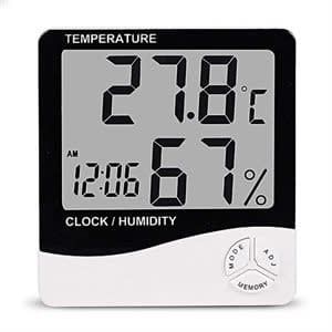Digital thermometer & hygrometer Digital thermometer & hygrometer