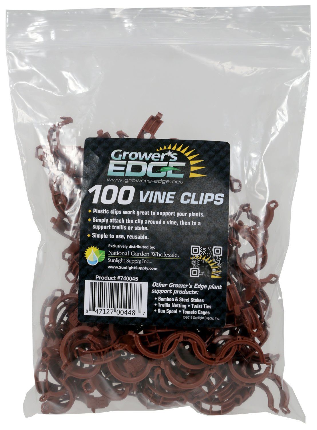 Growers Edge Vine Clip 100/bag