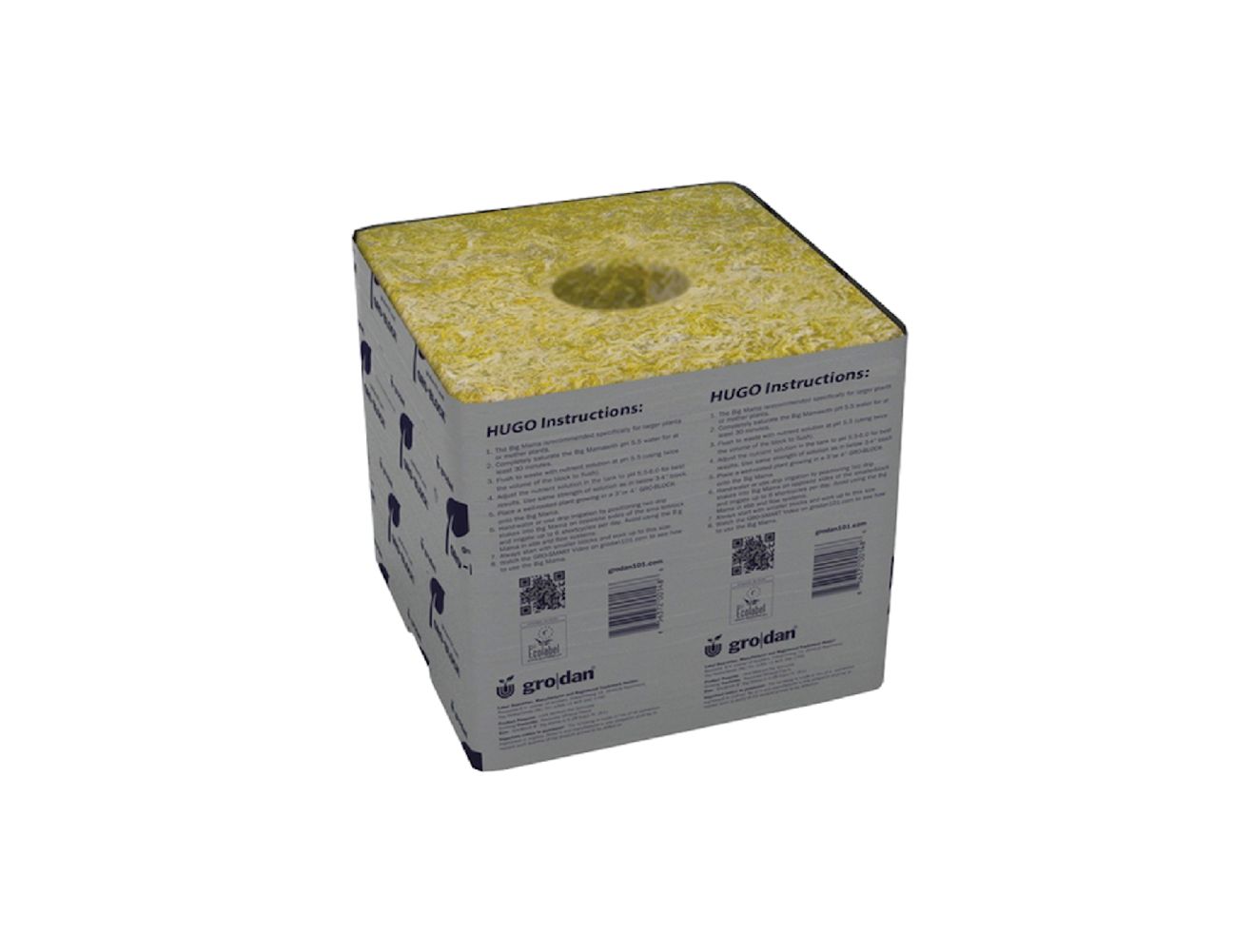 Grodan 6&quot; Hugo Block
