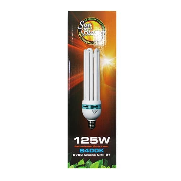 Sunblaster Compact Fluorescent 125w 6400k Bulb