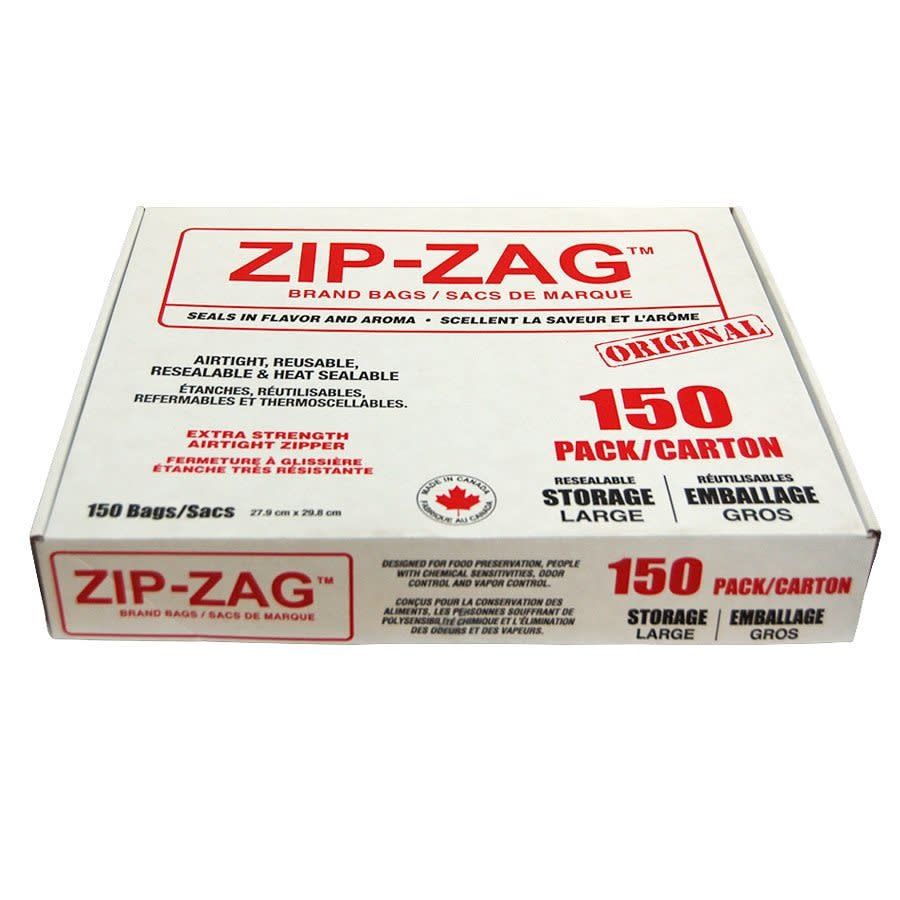 Zip Zag Original Large Storage Bags 27.9cm x 29.8cm (150)