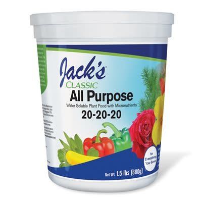 Classic All Purpose Fertilizer 20-20-20 1.5lb