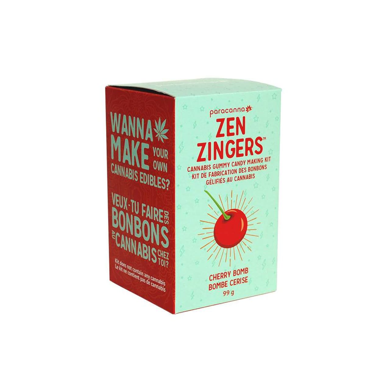 Zen Zingers Gummy Candy Kit  Cherry Bomb