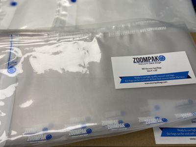 Zoompak Vacuum Seal Storage Bag 1lb 100/box  20.5&quot; x11&quot;