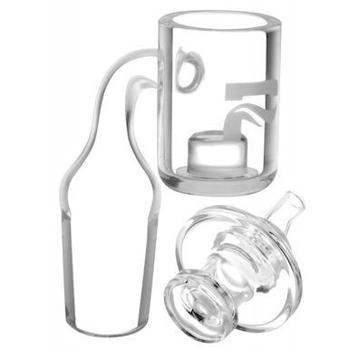 Low Temp Quartz Banger w/ Rotary Carb Cap - 90° 14mm Male