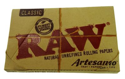 Classic Unbleached Artesano 1 1/4&quot; Rolling Papers