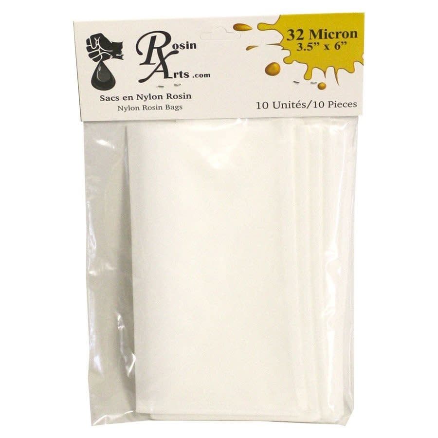 Rosin Bags 3.5&#39;&#39; X 6&#39;&#39; 32 Microns (10)