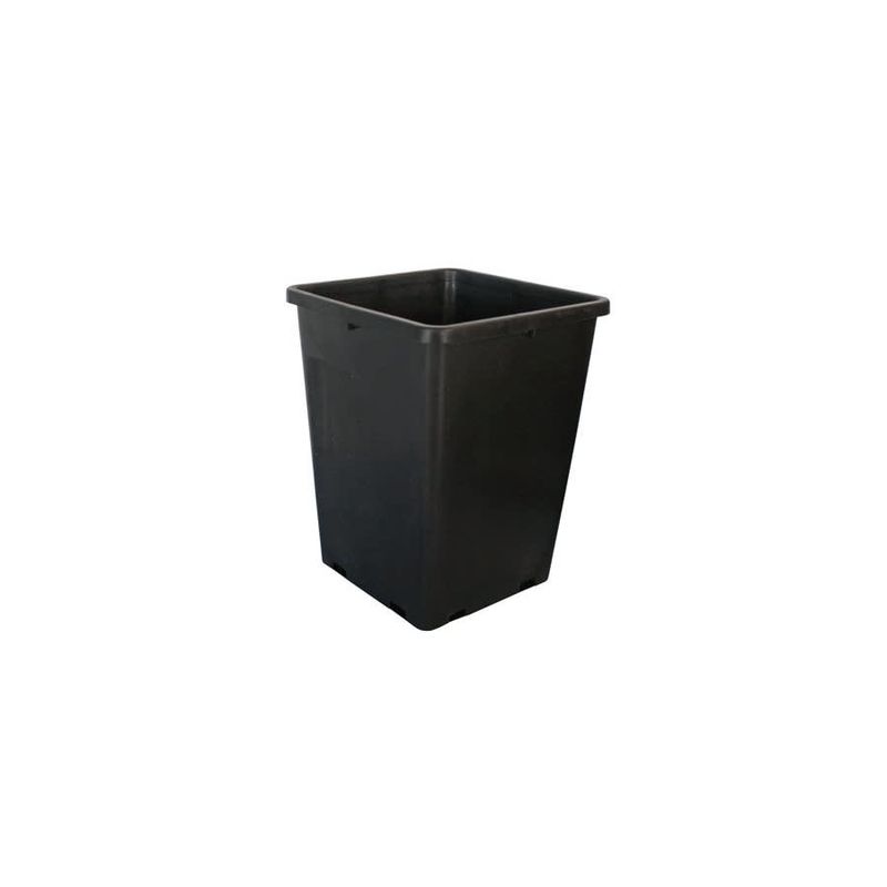 Square Plastic Pot 6.5L- 7.5&quot; x 7.5&quot; x 10&quot;