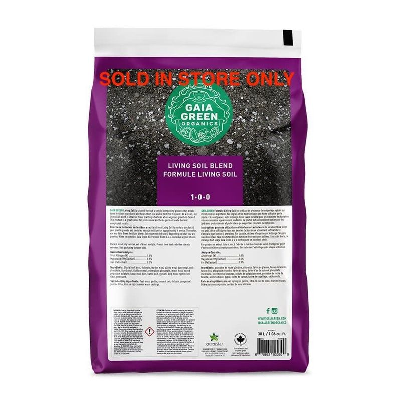 Gaia Green Living Soil Blend 30L