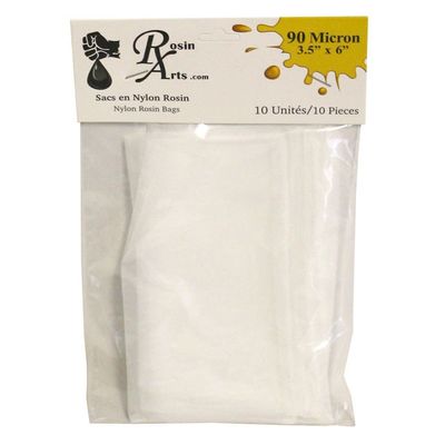 Rosin Bags 3.5&#39;&#39; X 6&#39;&#39; 90 Microns (10)