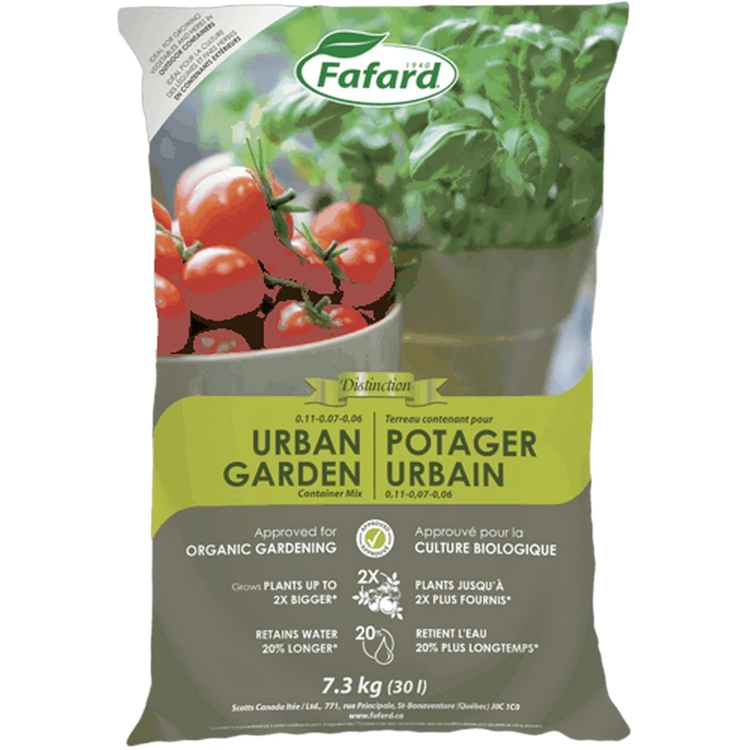 Fafard Urban Garden Container Mix 30L