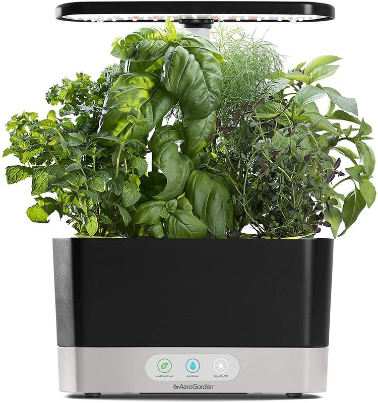 AeroGarden Harvest Black