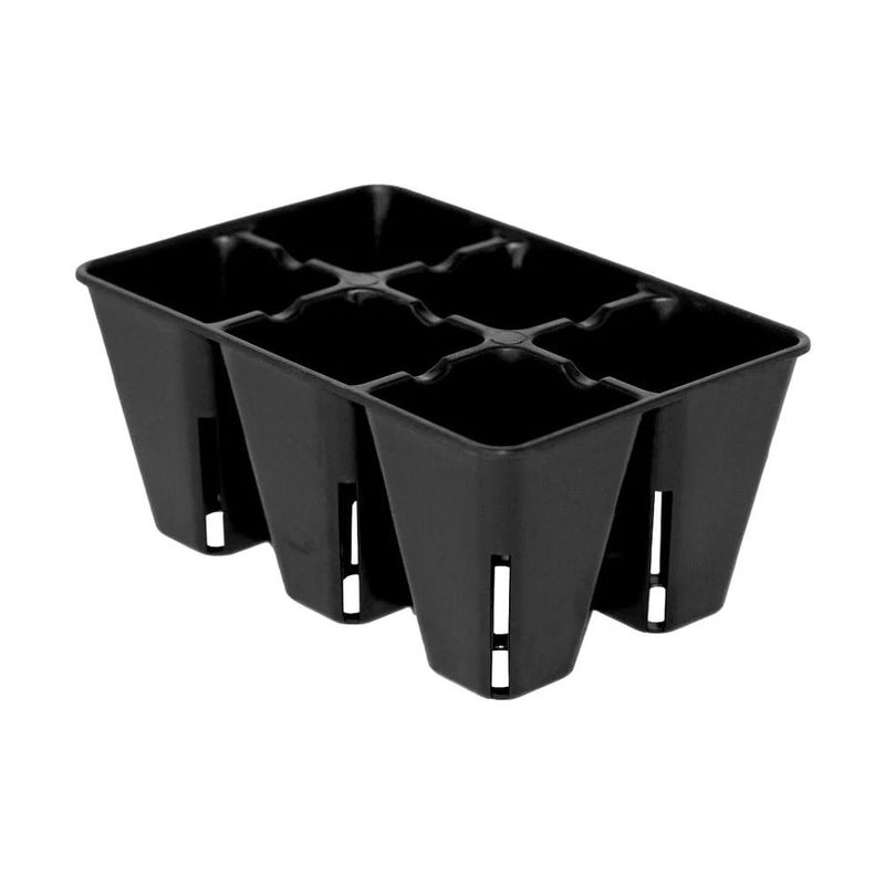 Bootstrap Farmer 6 Cell Plug Tray Inserts - Black