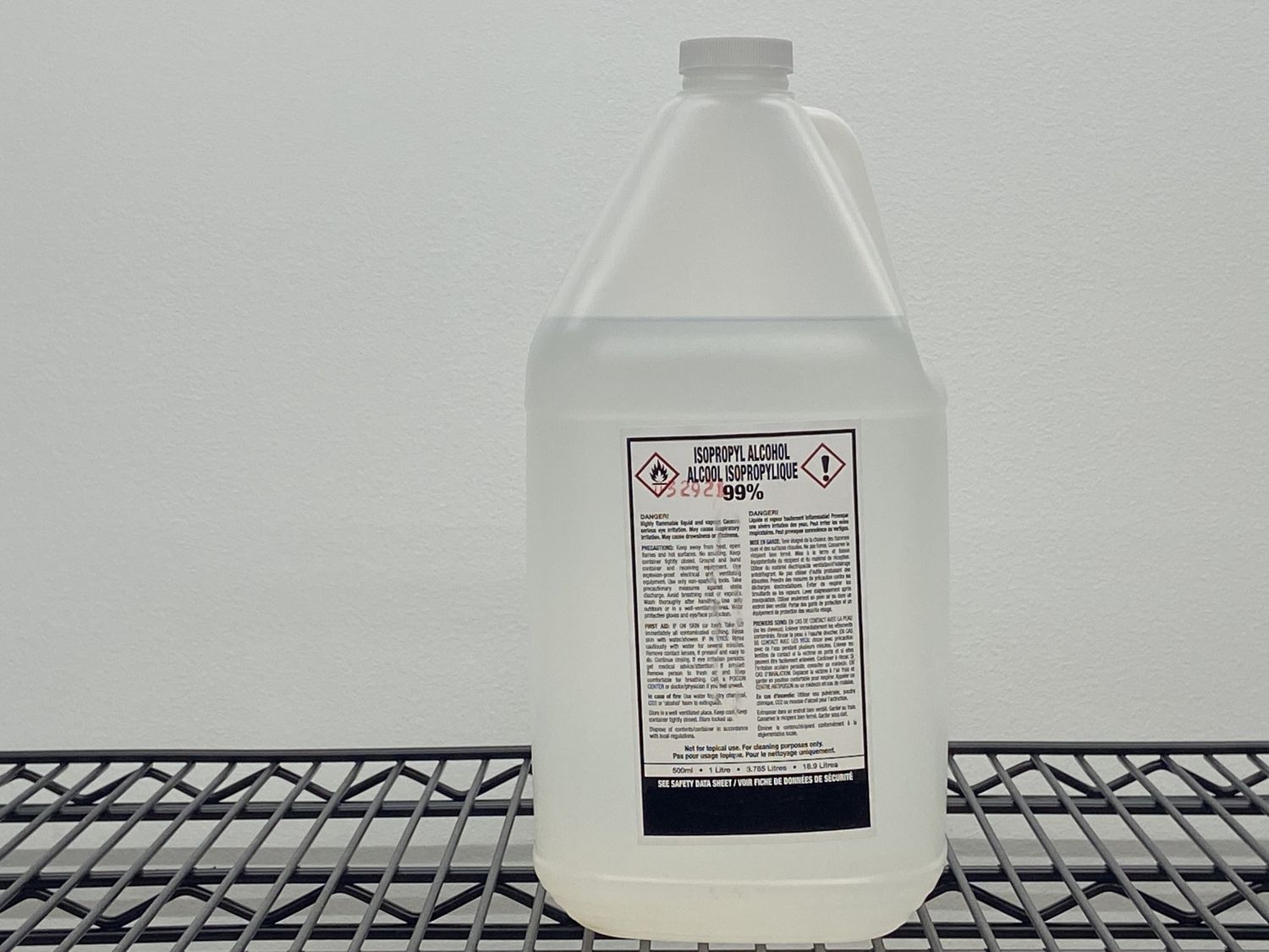 Isopropyl Alcohol 99%, Size: 4L