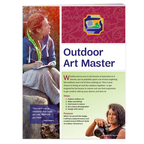 AMBASSADOR OUTDOOR ART MASTER BADGE REQUIREMENT PAMPHLET