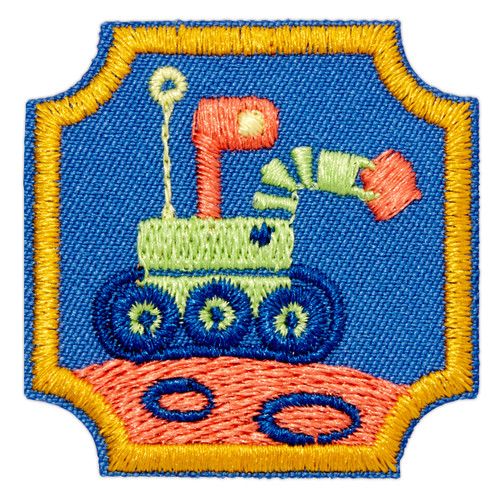 Ambassador Showcasing Robots Badge 3