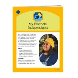 AMBASSADOR MY FINANCIAL INDEPENDENCE BADGE REQUIREMENTS pamphlet