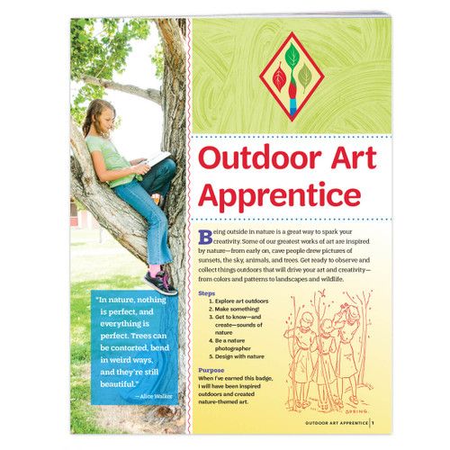 CADETTE OUTDOOR ART APPRENTICE BADGE REQUIREMENT PAMPHLET