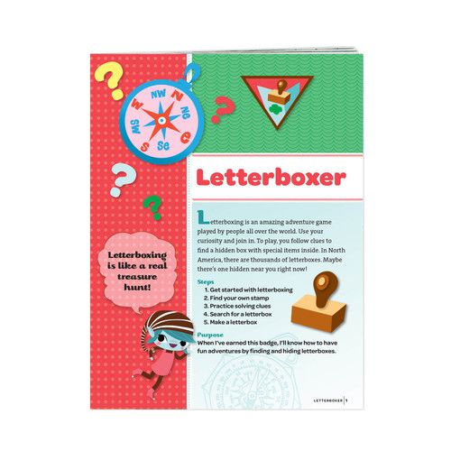BROWNIE LETTERBOXER BADGE REQUIREMENTS pamphlet