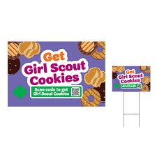 COOKIE YARD SIGN 2024