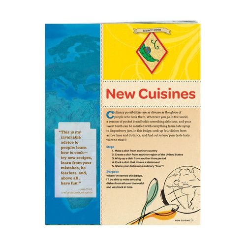 CADETTE NEW CUISINES BADGE REQ Pamphlet