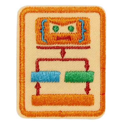 Senior Programming Robots Badge 1