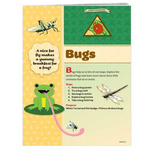 Brownie Bugs Badge Requirement Pamphlet