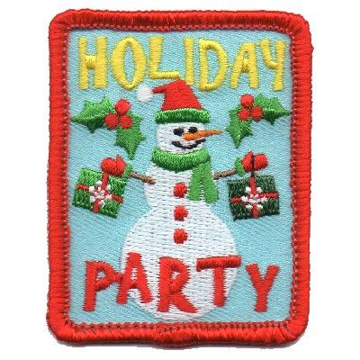 Holiday Party - (Snowman) Fun Patch