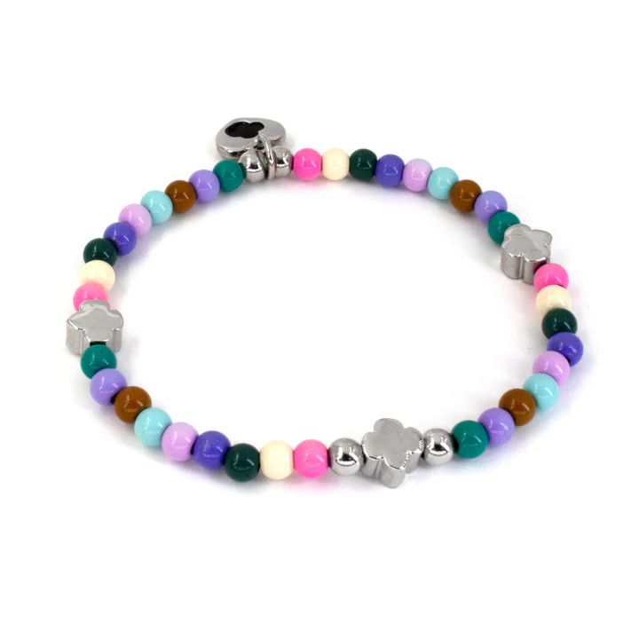 GS Stretch Bead Bracelet