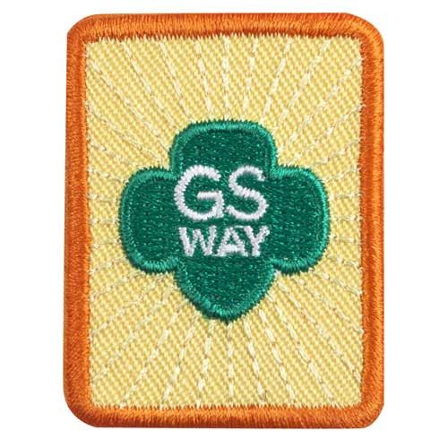 Senior Girl Scout Way Badge