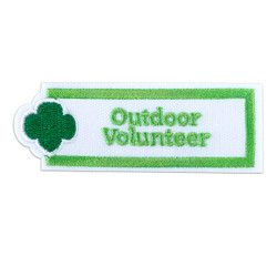 Outdoor Volunteer Patch