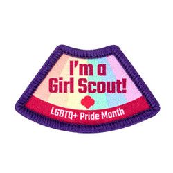 Girl Scout LGBTQ+ Pride Month Sew-On Patch