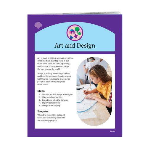 JUNIOR ART AND DESIGN BADGE REQ
