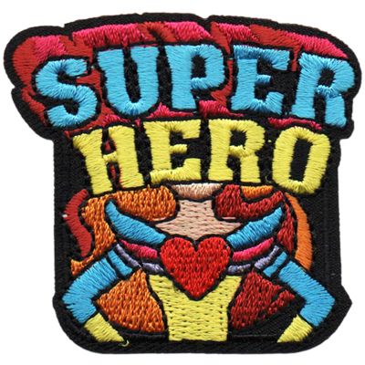 SUPERHERO FUN PATCH