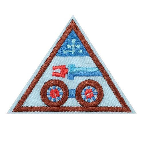 Brownie Designing Robots Badge