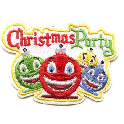 Christmas Party - (Ornaments) Fun Patch
