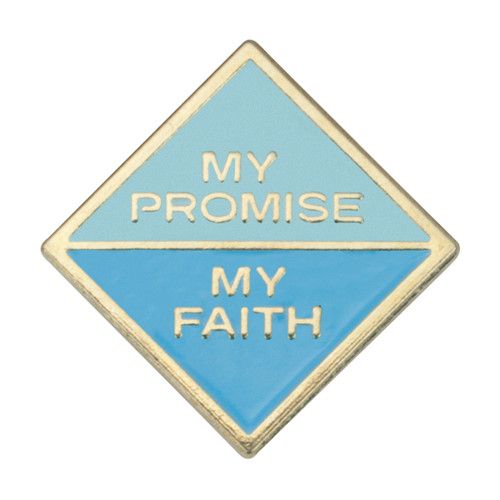 Daisy My Promise, My Faith Pin - Year 1