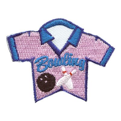 Bowling - (Pink Shirt) Fun Patch
