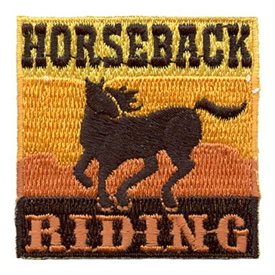 Horseback Riding Fun Patch