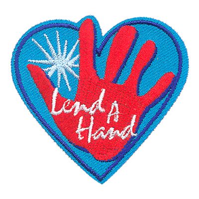 Lend A Hand Fun Patch