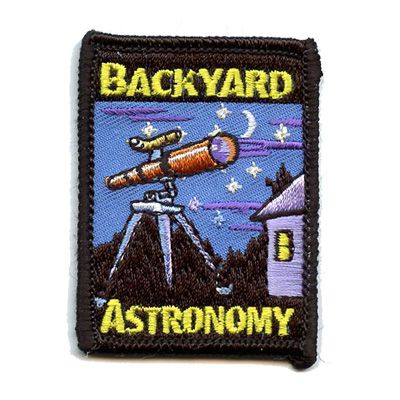 BACKYARD ASTRONOMY FUN PATCH TELESCOPE - DNO